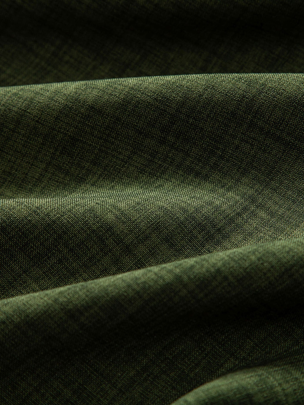 Short Sleeve Stand Collar Shirt & Straight Leg Linen Pants