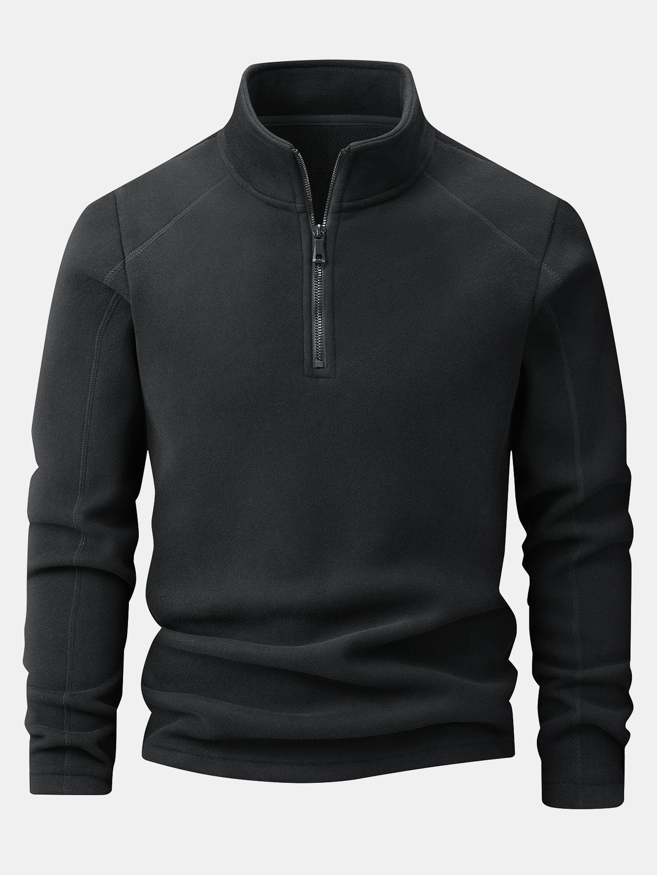 Quarter-Zip Fleece Sweatshirt & Polar Fleece Straight Leg Pants