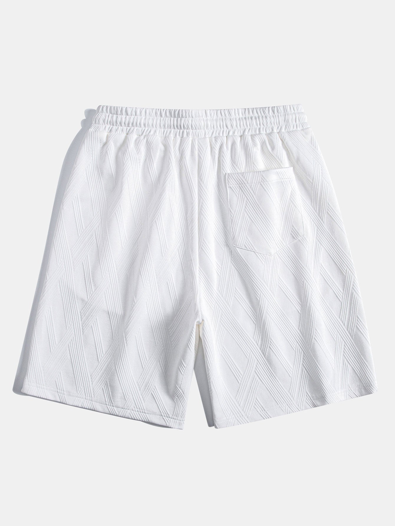 Relax Fit Diamond Jacquard T-Shirt & Diamond Jacquard Shorts